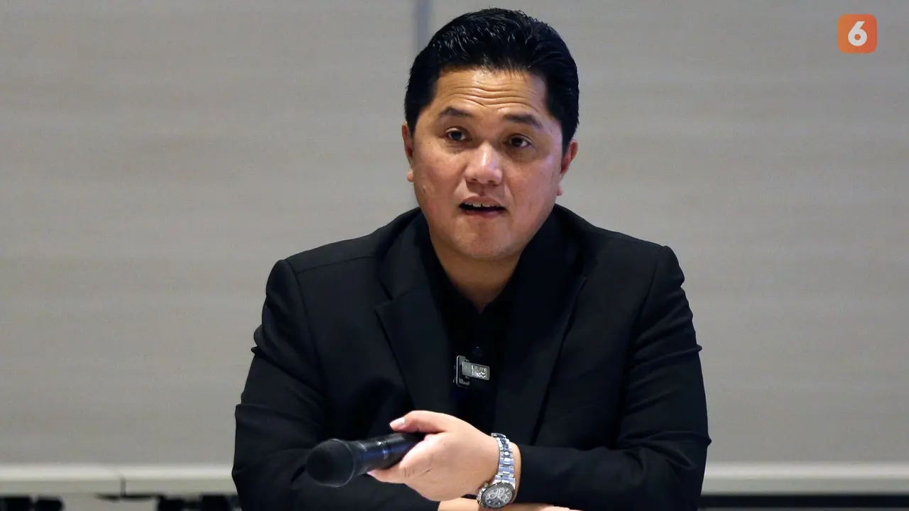 Konferensi Pers Erick Thohir Mengenai Piala Dunia U-17 2023