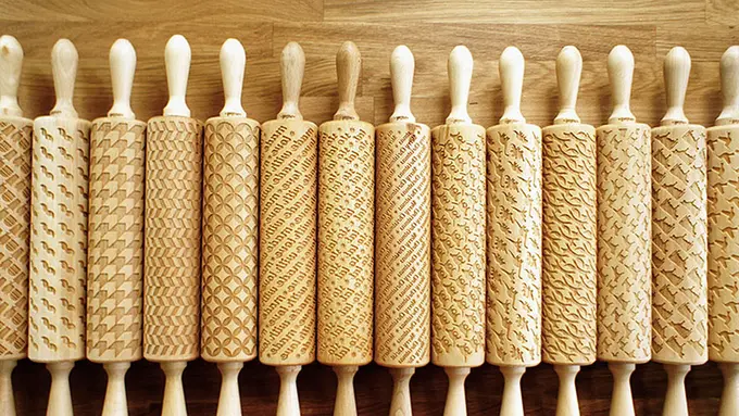 10 Gilingan Adonan Bermotif yang Bikin Kamu Buat Kue Terus!