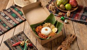 Ide Jualan Nasi Kotak untuk Rayakan Natal (Foto: AI)
