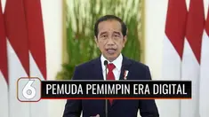 Memperingati Hari Sumpah Pemuda Ke-93, Presiden Jokowi meminta para pemuda untuk mau menjadi pemimpin di era digital yang berani mengambil inisiatif, namun tetap humanis dalam memenangkan kompetisi.