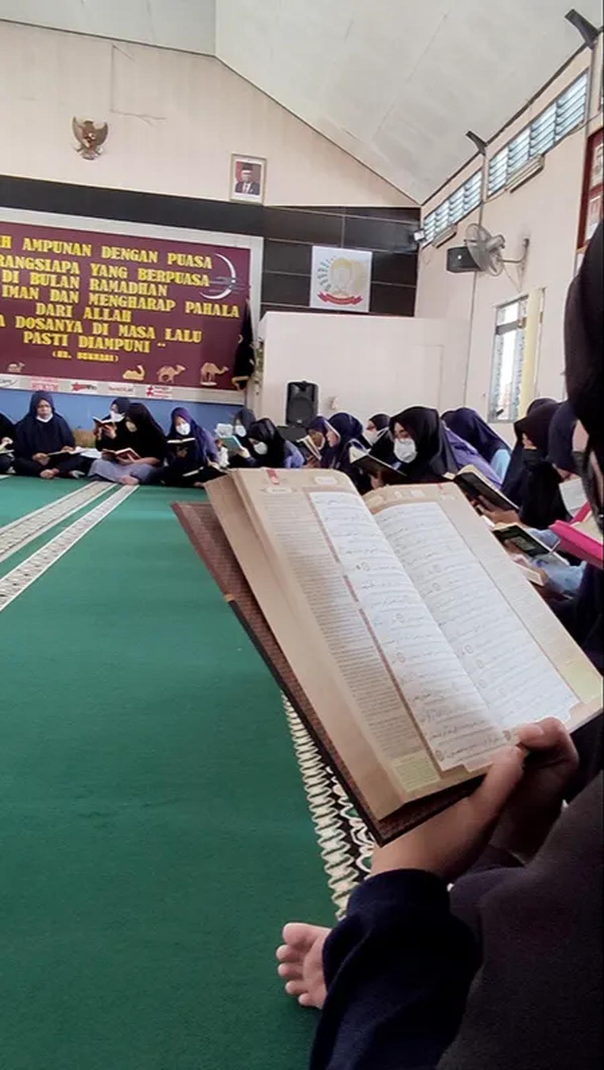 Tadarus Alquran di Lapas Kelas IA Malang