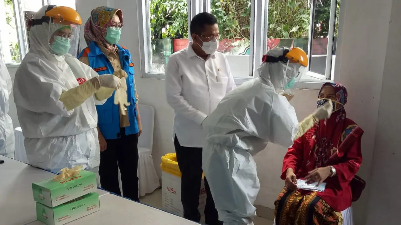 Sambut HPN ke 75, Forwaka-Kejagung Gelar Rapid Tes Antigen Gratis.