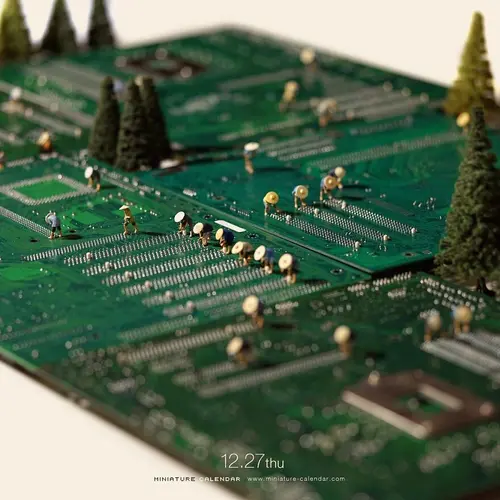 Tampak Detail dan Realistis 6 Diorama Mini Buatan Pria Ini Bikin