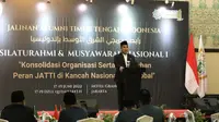 Wakil Ketua MPR Ahmad Muzani  dalam acara Silahturahmi dan Musyawarah Nasional 1 Jalinan Alumni Timur Tengah Indonesia (JATTI). (Foto: Dokumentasi Gerindra).