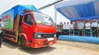 Polri berangkatkan sebanyak 1.268 ton jagung untuk diserap oleh Bulog di seluruh Indonesia (Istimewa)