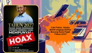 Cek Fakta: Hoaks Bahlil Ungkap Daftar Barang Kena Pajak Tahun 2027