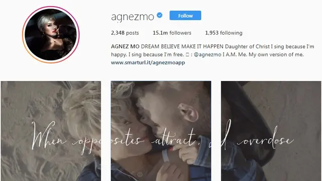 [Bintang] Agnez Mo dan Chris Brown