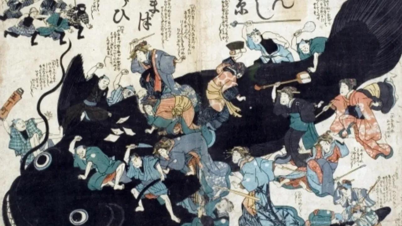 4. Mitologi Jepang - Gelepar Lele Namazu