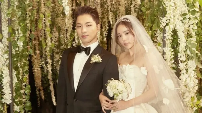 [Bintang] Taeyang dan Min Hyo Rin