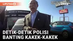 Viral! Polisi Banting Kakek 71 Tahun saat Menilang