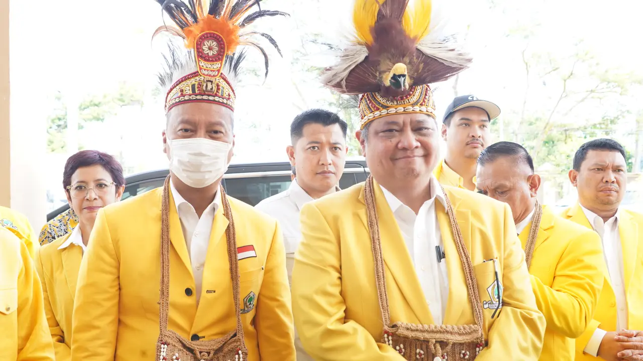 Ketua Umum DPP Partai Golkar Airlangga Hartarto optimistis partainya mampu memenuhi target perolehan kursi legislatif untuk wilayah Papua (Istimewa)