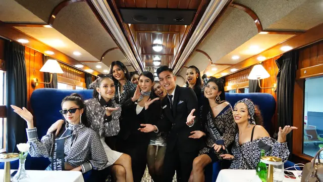 Akrobat Finalis Miss Mega Bintang 2024 demi Setrika Baju Tanpa Dilepas, Warganet: Ngakak Banget