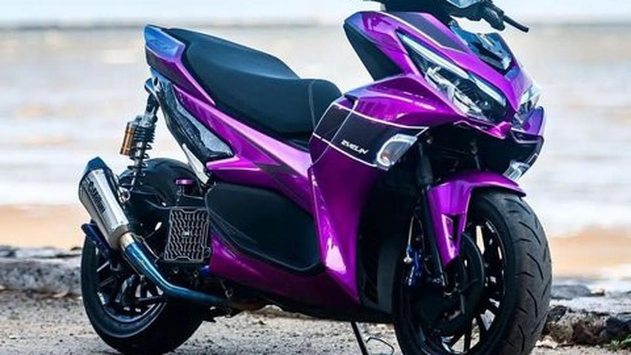 Aerox Ungu yang Anti-Mainstream