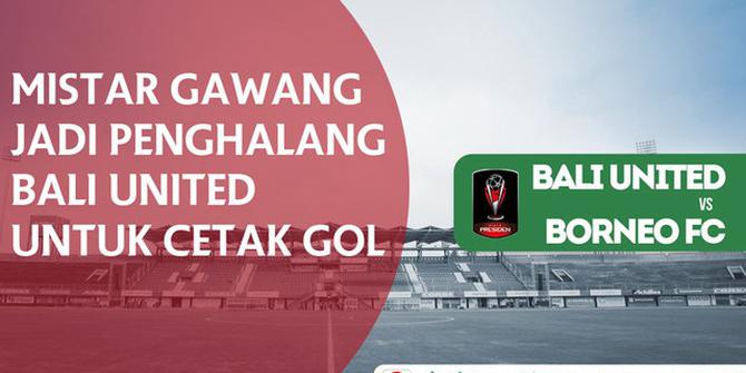 VIDEO: Mistar Gawang Jadi Penghalang Bali United untuk Cetak Gol