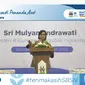 Menteri Keuangan (Menkeu) Sri Mulyani Indrawati menandatangani Prasasti Penanda Aset Surat Berharga Syariah Negara (SBSN) di Institut Teknologi Kalimantan (ITK), Rabu (5/1/2022).