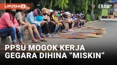 Dihina &ldquo;Miskin&rdquo; oleh Lurah, Petugas PPSU Ancol Mogok Kerja