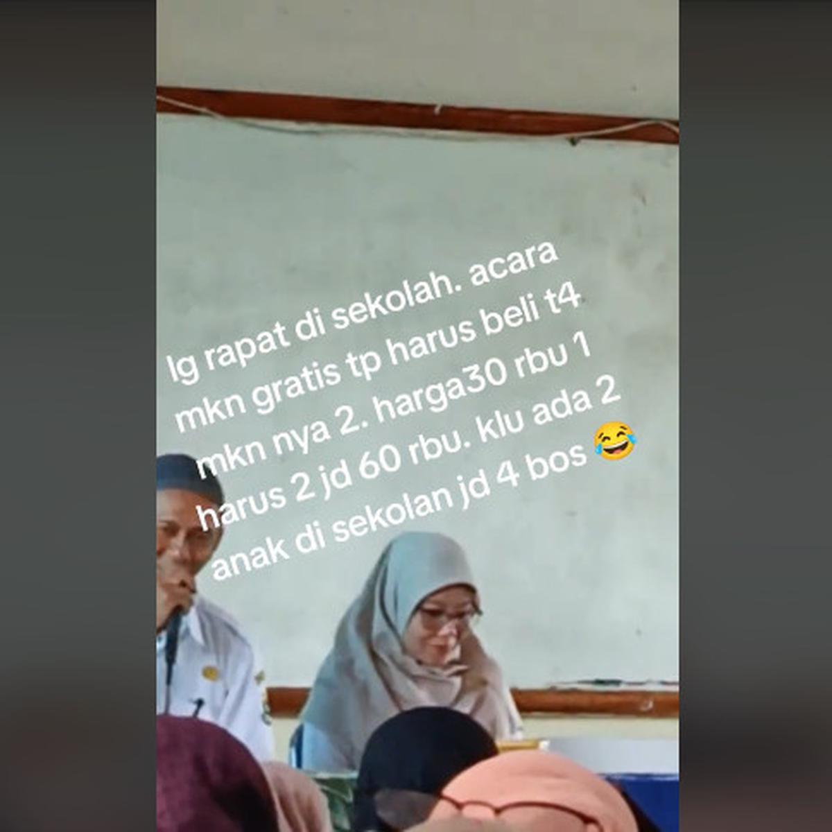 Viral Sekolah Diduga Wajibkan Wali Murid Beli Tempat Makan buat Program Makan Gratis