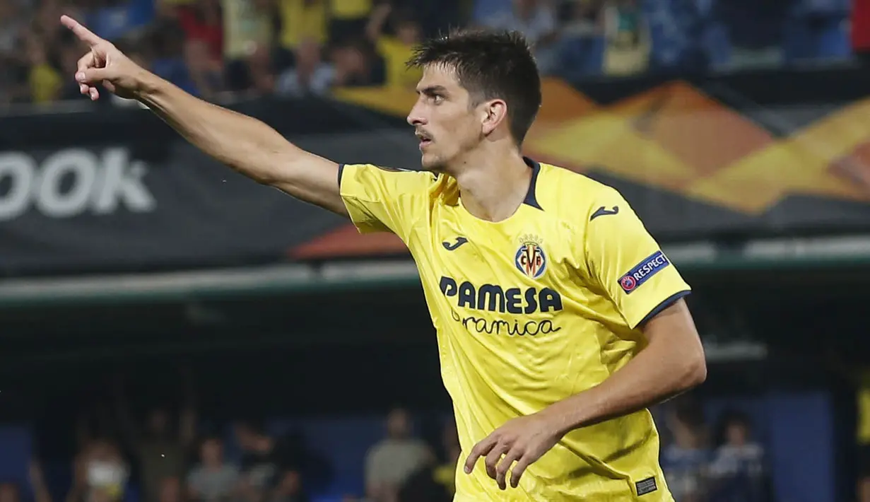 4. Gerard Moreno (Villarreal) - 11 Gol. (AFP/Pau Barrena)