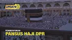 DPR RI membentuk panitia khusus (pansus) hak angket penyelenggaraan ibadah haji 2024. Pansus angket haji ini dibentuk menyusul adanya berbagai temuan Tim Pengawas (Timwas) DPR dalam penyelenggaraan Ibadah Haji 2024 yang dilaksanakan Pemerintah.