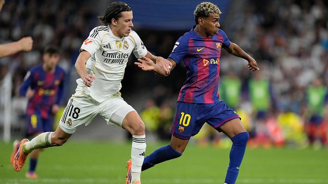lamine yamal alvaro carreras real madrid vs barcelona