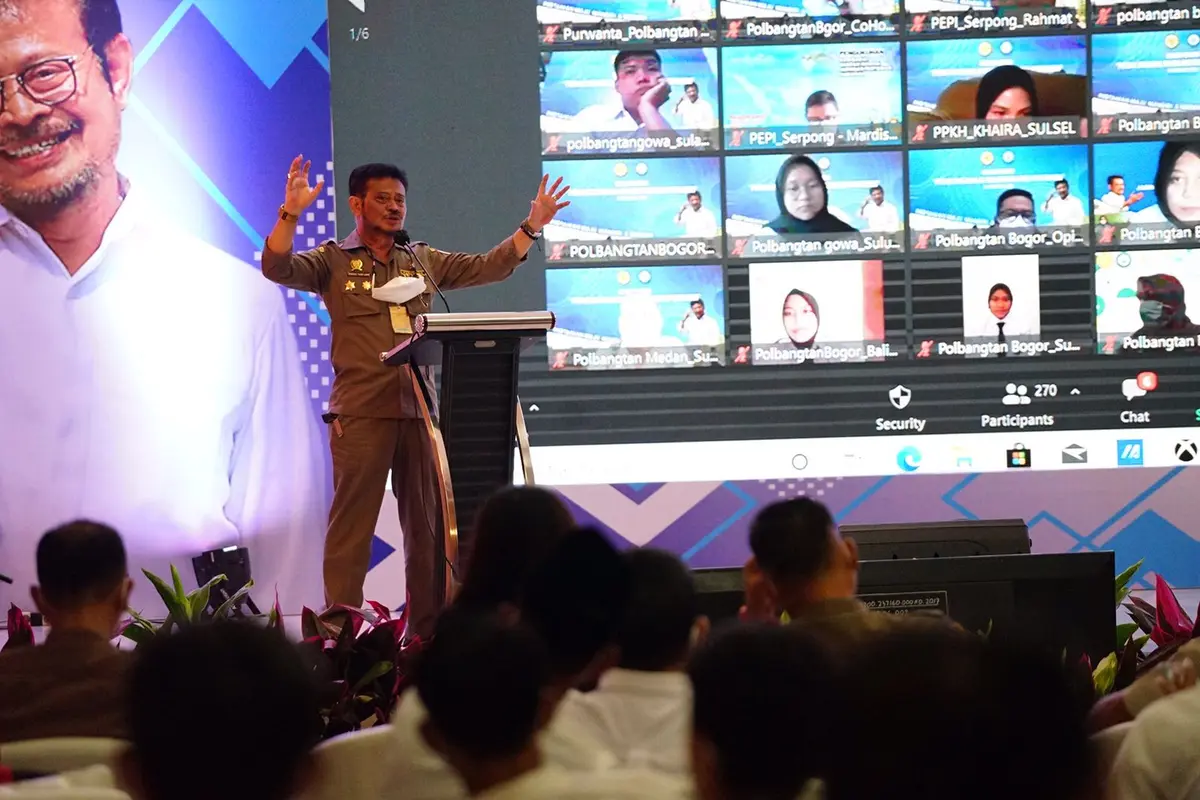 Menteri Pertanian Syahrul Yasin Limpo
