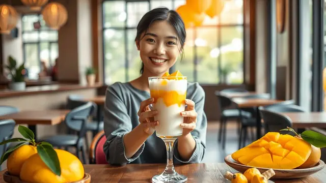 mango sago resep