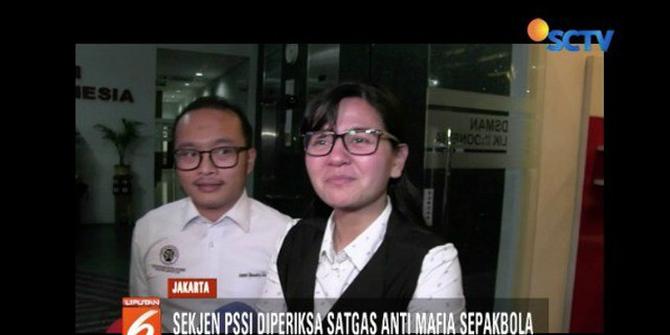 Sekjen PSSI Kembali Diperiksa Satgas Antimafia Sepak Bola