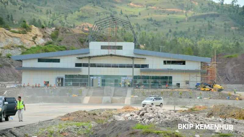 Bandara Buntu Kunik di Tana Toraja, Sulawesi Selatan