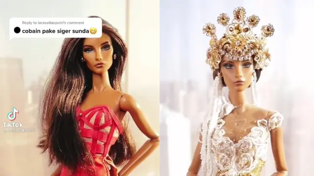Viral Boneka Barbie Dirias ala Pengantin Sunda, Hasilnya Bikin Kagum