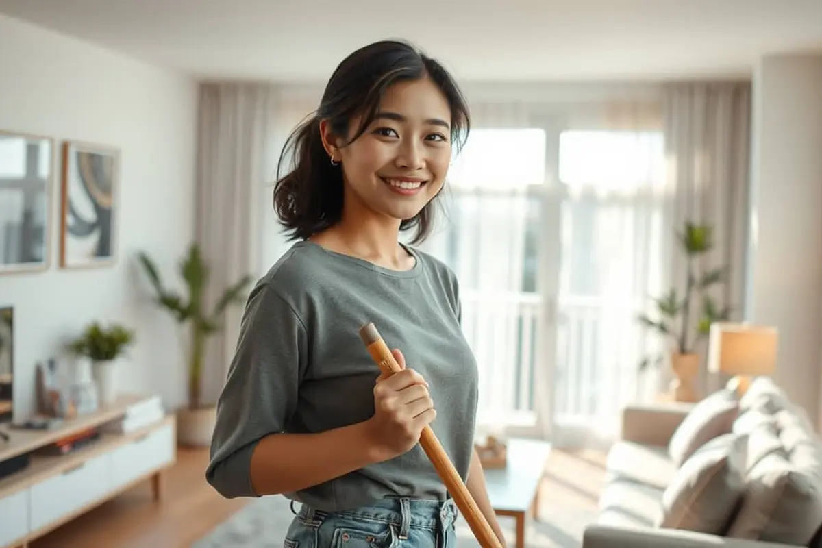mimpi membersihkan rumah
