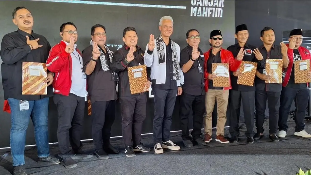 Ganjar Pranowo Kampanye di Kota Tangerang