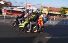Lewat Pantura, pemudik sepeda motor leluasa tarik gas