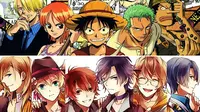 One Piece Dirobohkan Uta no Prince-sama di Tangga Oricon
