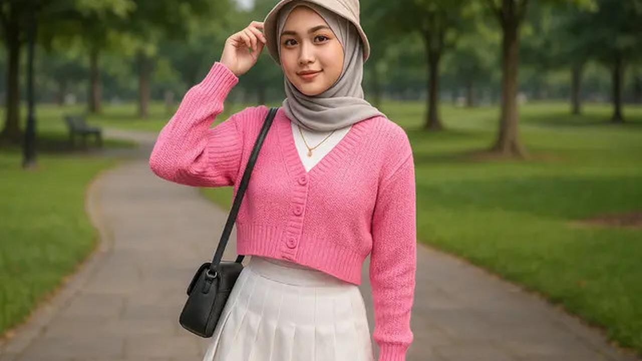 7 Model Cardigan Rajut Warna Pink yang Cocok untuk Wanita yang Ingin Tampil Aesthetic