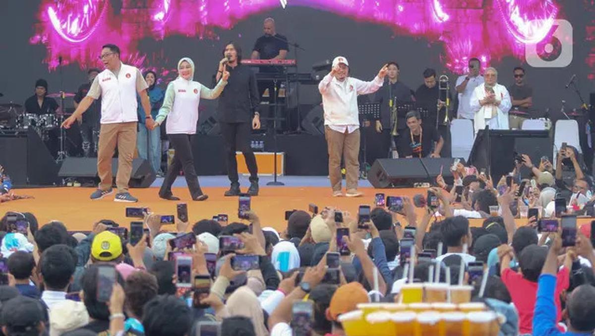 Tumbuhkan Semangat Kader, Pasangan RIDO Gelar Kampanye Akbar Satu1n Jakarta