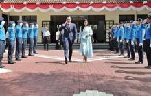 Tampil Cantik, 9 Foto Annisa Pohan Ketika Mendampingi AHY 'Nostalgia SMA' di Magelang