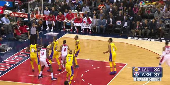 VIDEO: Game Recap NBA 2017-2018, Wizards 111 Vs Lakers 95