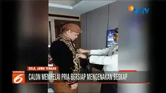 Sebagai putra Batak, Bobby tidak canggung mengenakan busana adat Jawa.