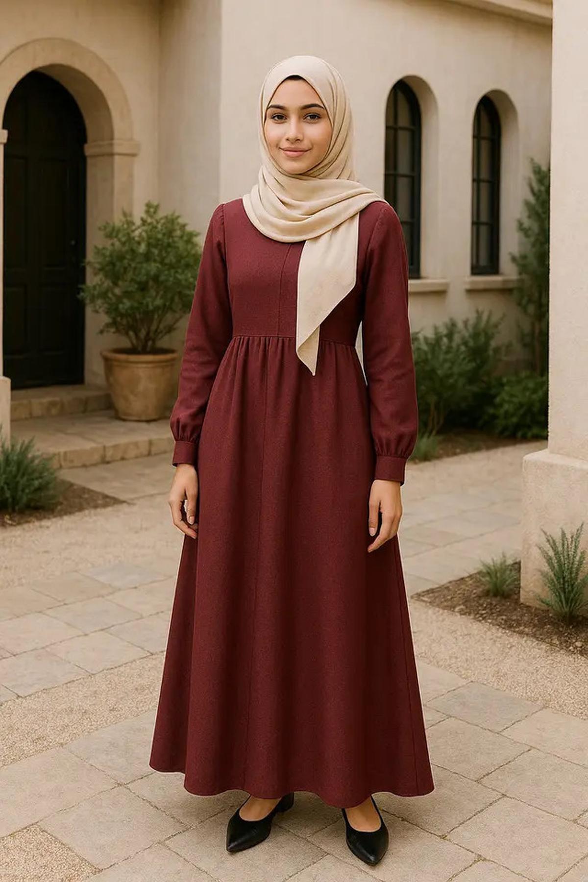 13 Rekomendasi Warna Jilbab yang Cocok untuk Gamis Maroon 2025