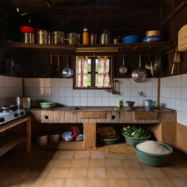 Desain Interior Rumah Sederhana di Kampung, Nuansanya Bikin Nostalgia/Reve AI