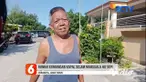 Suasana di sekitar rumah Komandan Kapal Selam KRI Nanggala 402, Letkol Laut (P) Heri Oktavian di Jalan Sahempa, Sukolilo Baru, Bulak, Surabaya, Jawa Timur, tampak sepi.