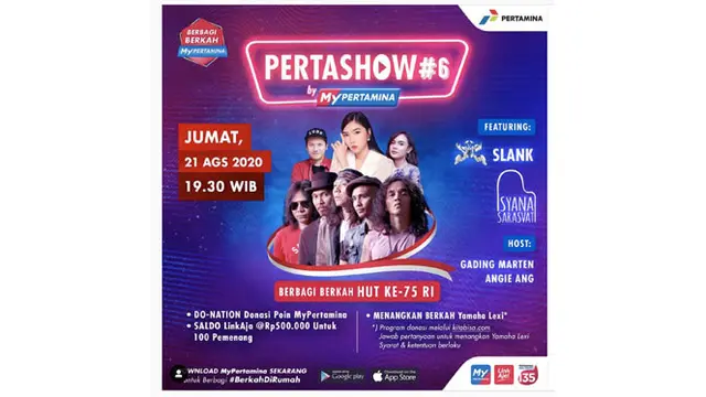 Raih Kesempatan Dapatkan Gitar Bertandatangan Personil Slank di Pertashow
