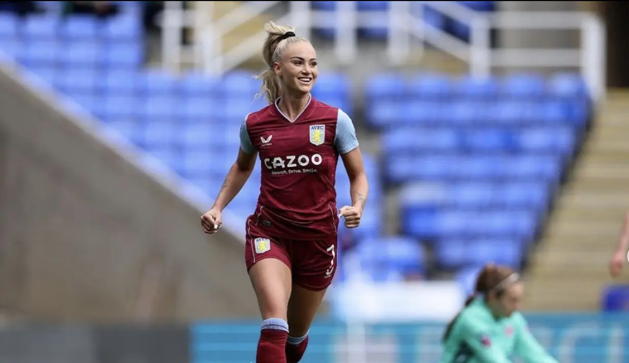 Ciri khas dari penampilannya di lapangan adalah gaya rambut ekor kuda yang membuatnya semakin terlihat begitu energik. [Foto: Alisha Lehman]