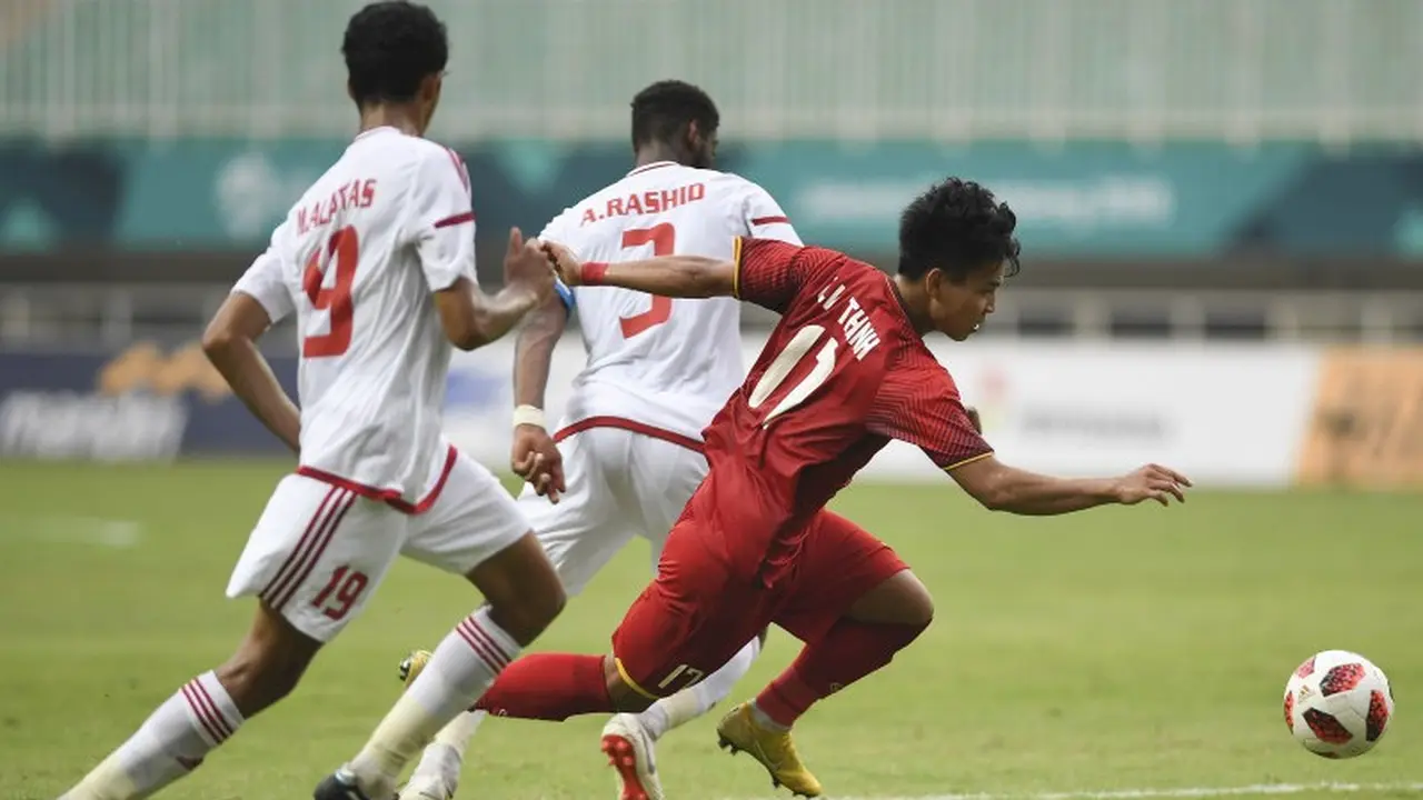 Uni Emirat Arab sepak bola Asian Games 2018