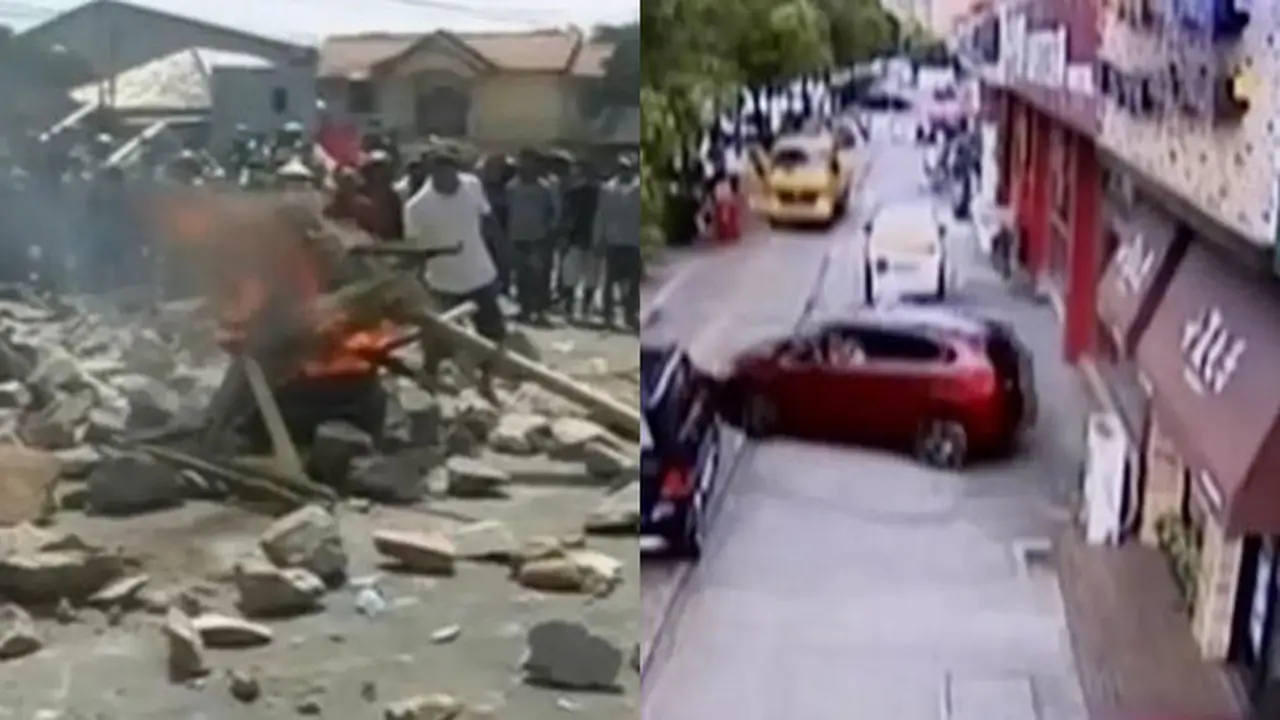 Warga Pati Blokir Jalan hingga Mobil Tabrak Salon di Cina