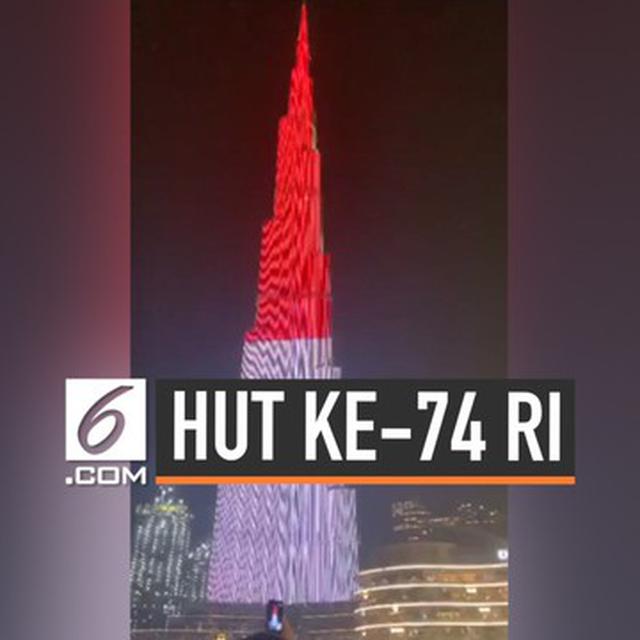Video Merah Putih Di Menara Tertinggi Sejagat News Liputan6 Com