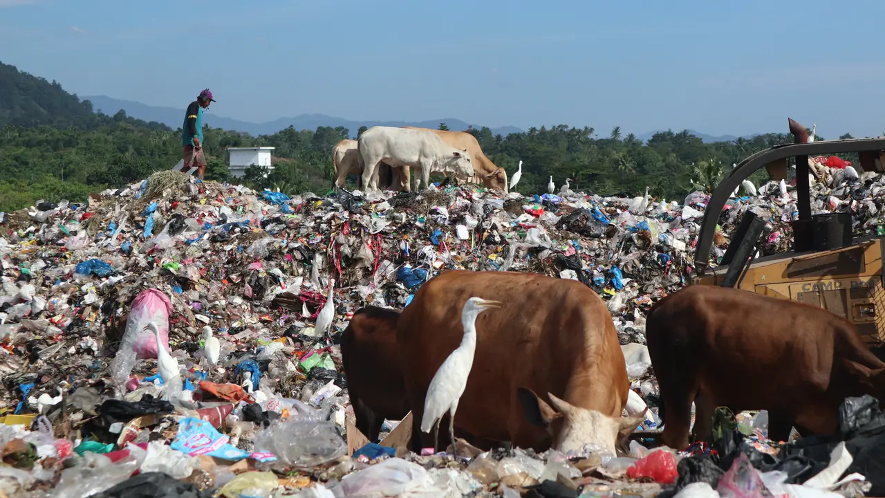 Tempat pembuangan sampah Air Dingin Kota Padang, Sumatera Barat