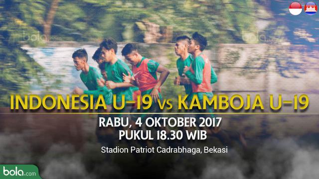 Timnas Indonesia U-19 Vs Kamboja U-19