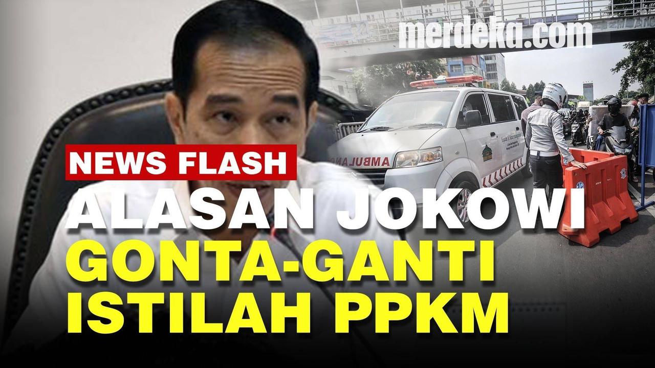 Luhut Ungkap Perintah Jokowi di Balik Ganti Nama PPKM Darurat Jadi Level 1-4