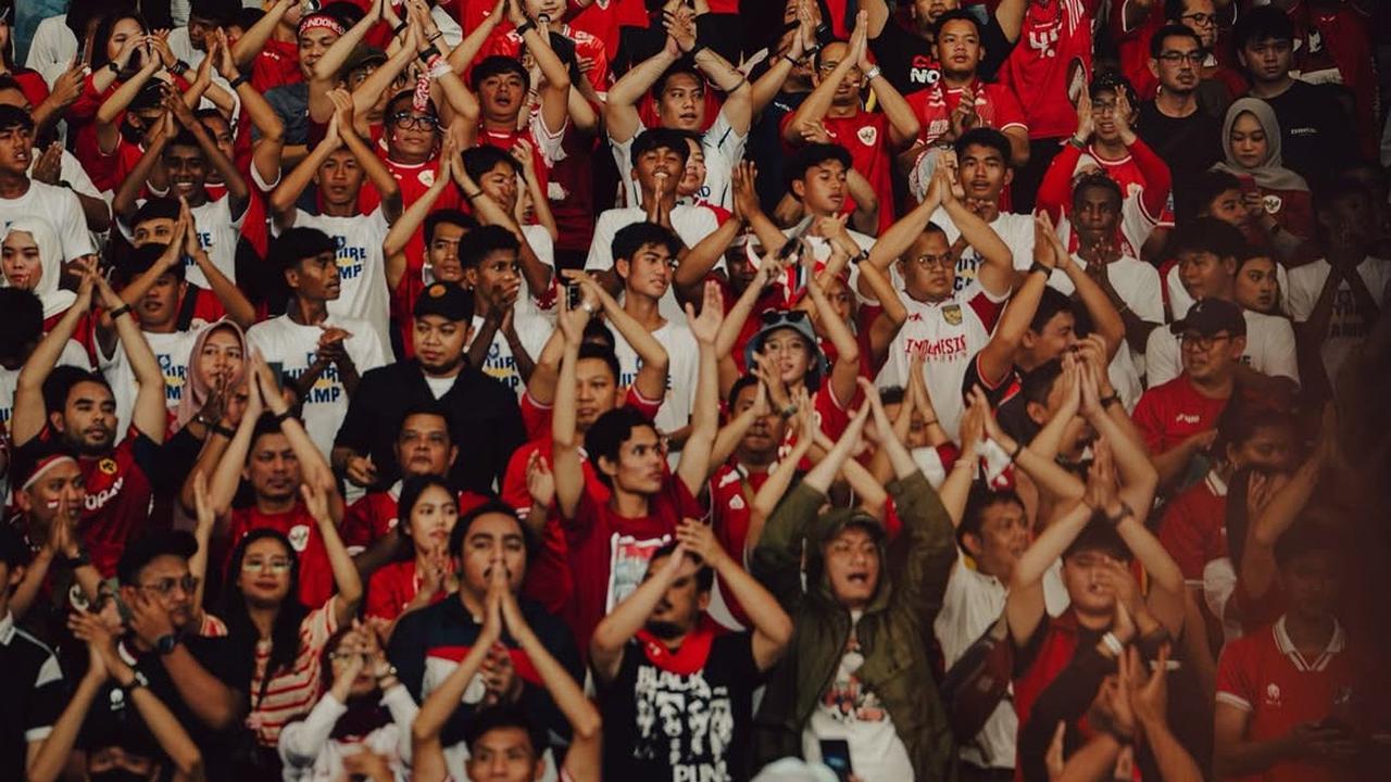 Supporter Timnas Indonesia